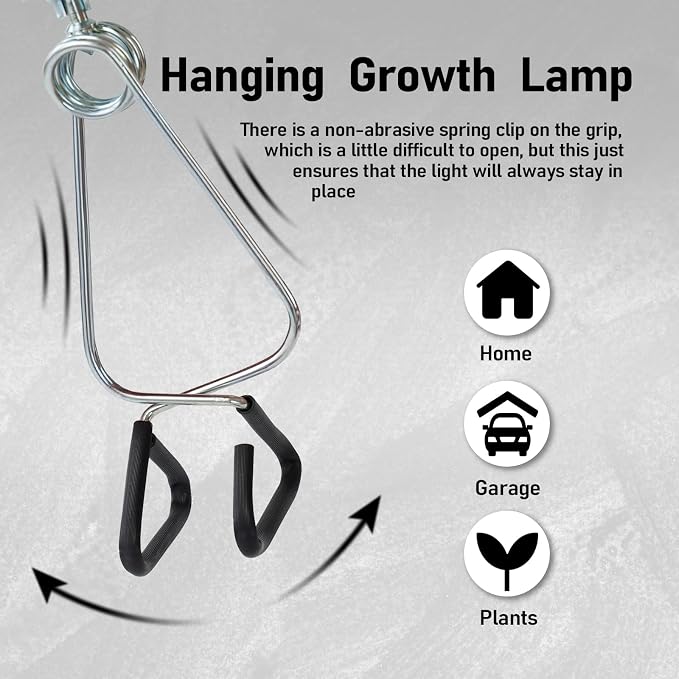 Clamp Lamp Light with Detachable 5.5 Inch Aluminum Reflector, 60 Watt E26 Socket (No Bulb Included), 6 Foot 18/2 SPT-2 Cord