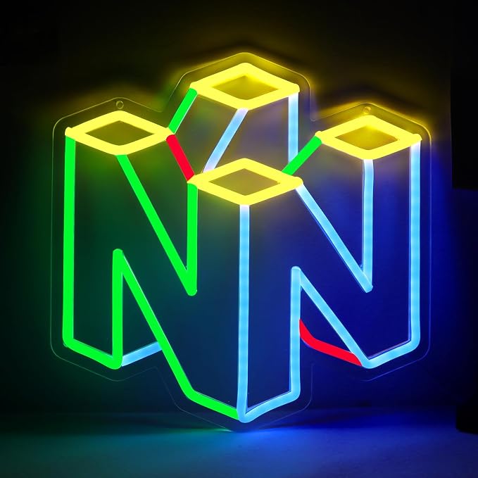 WonderfulLife Game Neon Sign for Gamer Zone Decor,Led Lights for Man Cave Bar or Bedroom Decoration.5V USB Powered,Easy Hanging.