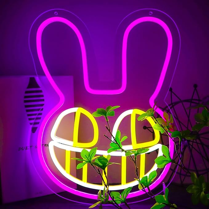 AHlove Circus Neon Sign for Wall Decor，LED Neon Lights for Game Room、Man Cave，Birthday、Christmas Gifts for Teen Boys and Girls
