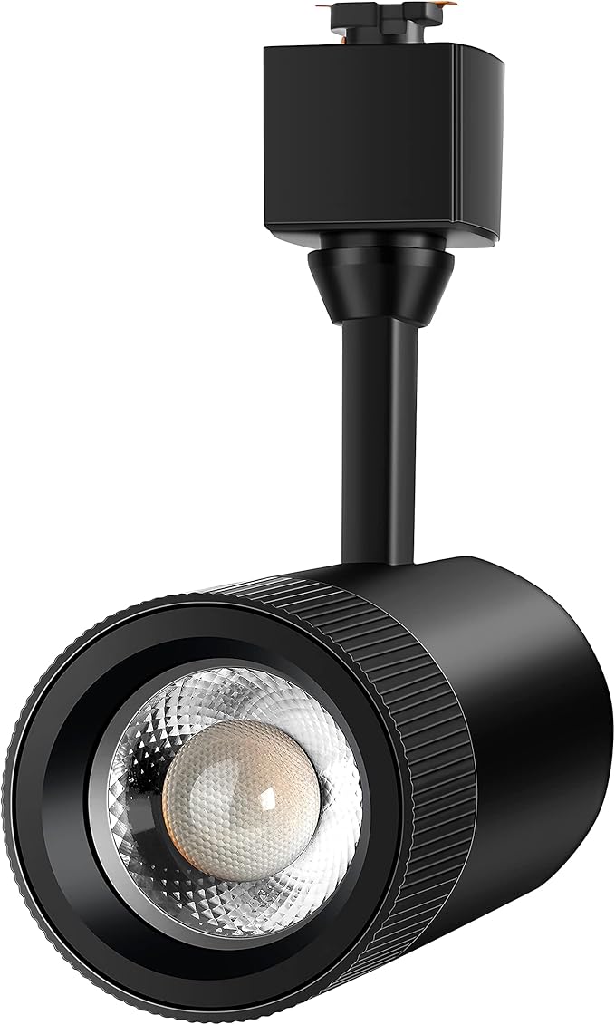 1200LM 100W Equivalent Dimmable LED Track Lighting Heads for J Type Track System, Adjustable 15°/24°/38°/60°LED Spotlight, 15W, CRI90+, 3000K Soft White, Black