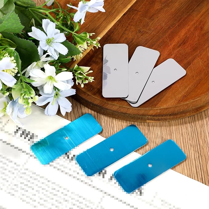 24 Pcs Under Cabinet Lights Magnetic Stickys, Replacement Metal Pads Self Adhesive Magnetic Strips for Wall Counter & Cabinet Lighting