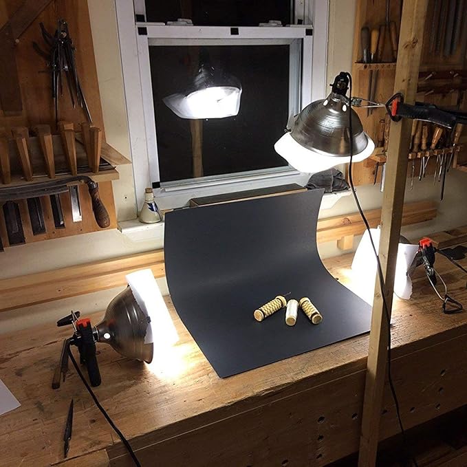Simple Deluxe Clamp Lamp Light Socket with 8.5 Inch Aluminum Reflector, Suit for Max 150 Watt Lamp (No Bulb Included) with 18/2-Gauge 6 Feet Cord, 4-Pack