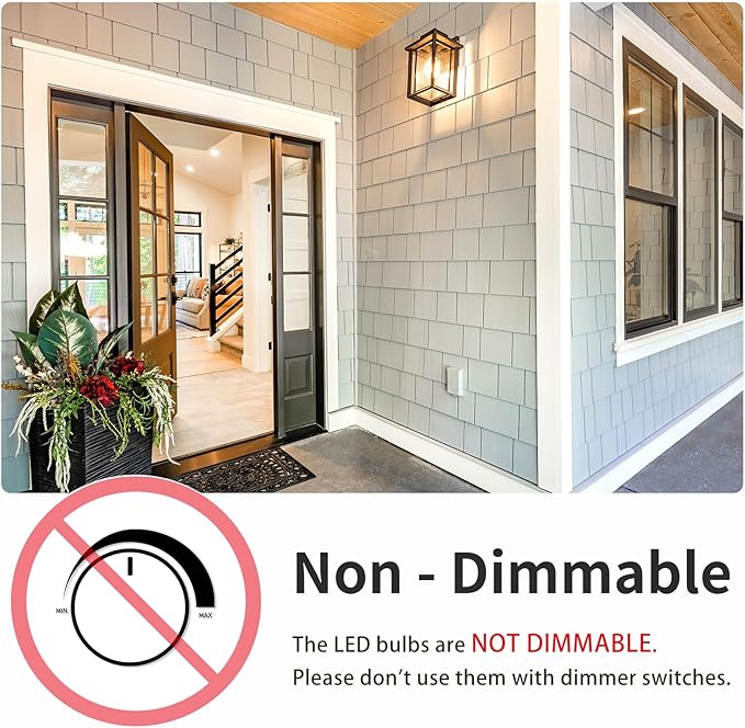 A19 LED Light Bulbs,60 Watt Equivalent Soft White 2700K with E26 Base,Efficient 9W,800 Lumens Non-Dimmable Warm White LED Bulbs,15000 Hours, Ideal for Bedroom Living Room 4-Pack