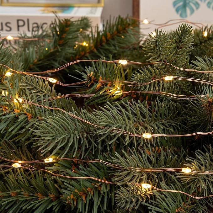 Plug in Long Fairy Lights with Remote 328FT 1000 LED Waterproof Warm White Copper Wire Twinkle String Lights for Indoor Outdoor Christmas Tree Bedroom Porch Wedding Birthday Party Girl's Room