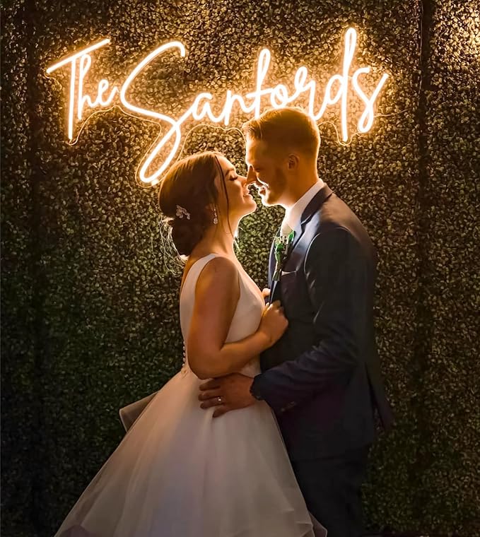 CIONAOR Custom Personalized LED Neon Name Sign | Dimmable, Wedding Backdrop, Boys & Girls Room, Custom Light Up Sign for Nursery Wall Decor, Birthday Party & Playroom