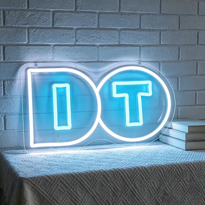 Do It Neon Lights Signs Neon Sign Led Sign Light for Wall Decor | Do It Neon Sign for Room Decor,Positive Decoration,Motivational Wall Decor,Gift,5V USB Powered Dimmable