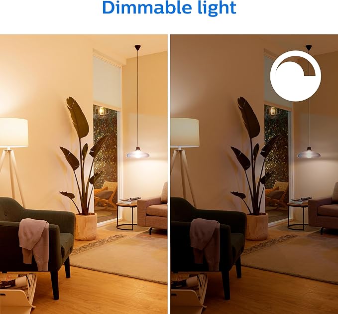 PHILIPS Smart 5-6 Inch Retrofit Recessed Downlight 4-Pack, 750 Lumens, LED Color Changing Lights, Connects to Wi-Fi, Control with Voice or App, Powered by WiZ Connected