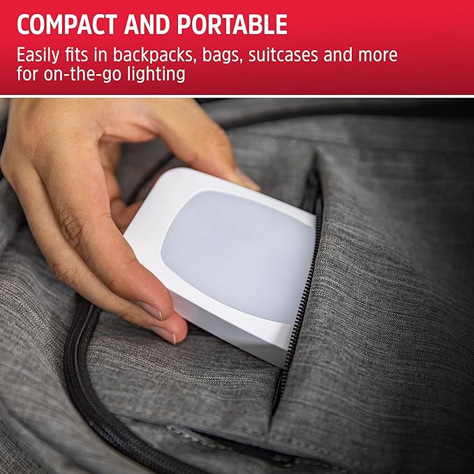 Energizer 4-in-1 LED Power Failure Night Light, 1 Pack, Plug-in, Light Sensing, Auto On/Off, Foldable Plug, Soft White, Emergency Flashlight, Tabletop Light, Hurricane, Storm, Tornado, 38511