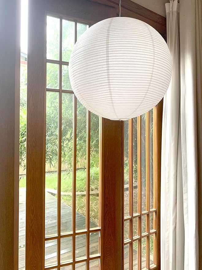 Large 23inch White Round Paper Lamp shade,Chinese Lanterns,Pendent Paper Lantern,Interior Decoration