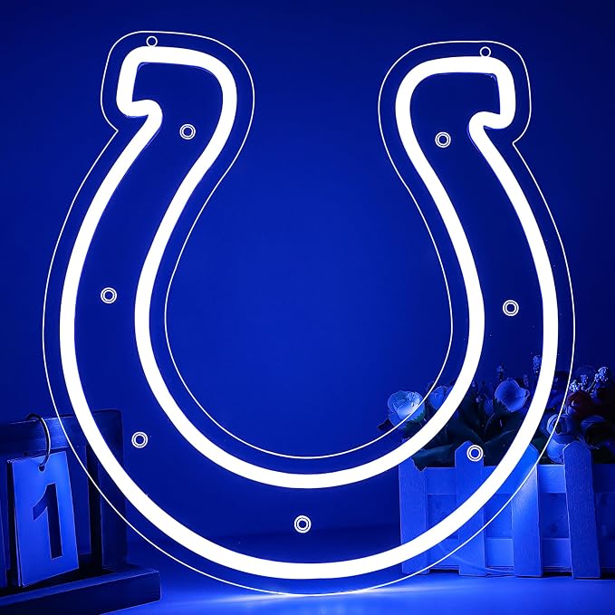 Football Neon Sign for Wall Decor Football Led Neon Light for Man Cave | Dimmable Rugby Team Logo Led Sign for Bedroom Party Club Bar Dorm Garage Decor Birthday Gifts for Rugby Fans Size12.9*13.7 In
