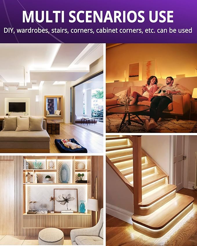HitLights LED Strip Connector 2Pin 10mm Connector Kit Include Gapless Connector, Jumper Connectors, Pigtail Connector, DC Female and Connector, DC Jack Splitter for COB/2835 Single Color LED Strips