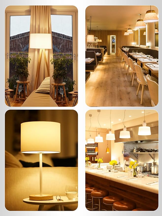 12 Pack LED Light Bulbs 100 Watt Equivalent, A19 15W Soft Warm White 2700K, 1500 Lumens Super Bright E26 Standard No Flicker Energy Saving Lamp Bulb for Home, Bedroom, Office, 15000 Hrs, Non-Dimmable