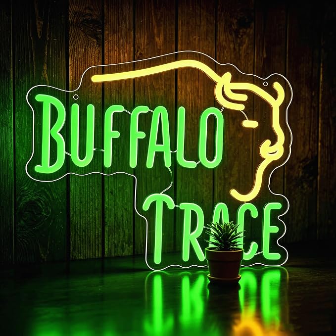 Whisky Neon Sign for Wall Decor Whisky LED Light for Man Cave | Dimmable whisky neon light, bedroom, bar home bar store bistro party restaurant decor, birthday gifts, size 14.1*13.3 in