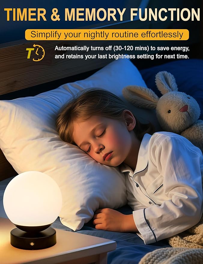 Battery Operated Rechargeable Wall Sconce Single, Matte Black Opal Glass Globe Wall Lamp, Wireless Touch & Remote Control, Dimmable 3 CCT + 12 RGB Colors for Bedroom Living Room Hallway