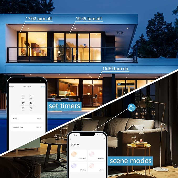3Pack Dimmable Wi-Fi Smart LED Bulbs with G9 Base,Compatible with Amazon Alexa and Google Assistant-Warm to Cool White(2700K-6000K),Adjustable Brightness From 1%-100% (120V,0.4-4.7W,40LM-450LM）