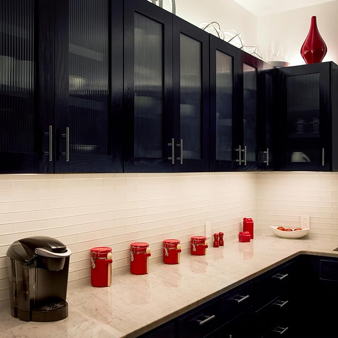UltraPro 24 inch Hardwired Under Cabinet Lights, On/Off Only | 2700K Warm White, Under Cabinet Lighting, Under Counter Lights for Kitchen 44112