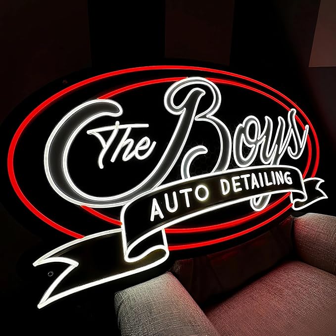 Custom Neon Sign, Personalized UV Printed LED Neon Sign LoGo Customizable for Business, Salon Beauty Nail Studios Light Up Name Sign, Images Neon Lighting Customized