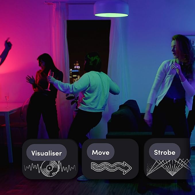 LIFX Color, A19 800 lumens, Wi-Fi Smart LED Light Bulb, Billions of Colors and Whites, No Bridge Required, Compatible with Alexa, Hey Google, HomeKit and Siri (2 Pack)