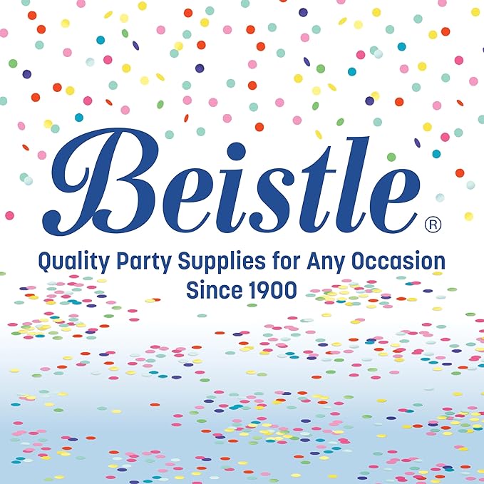 Beistle Lace Paper Lanterns in Light Blue, Set of 3 Hanging Decorations with Cutout Design for Baby Showers, Fiesta Celebrations, Spring Parties, and Elegant Garden Events, 8”