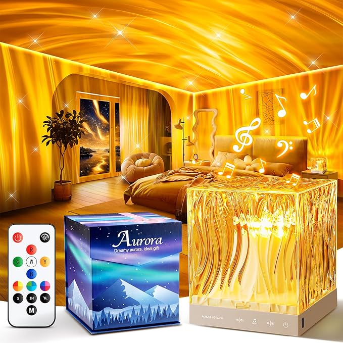 PIKOY Shower Lamp Shower Lights White Noise Sound Machine for Sleep Adults, Bluetooth+15 White Noise Machine Baby Sound Machine Baby, 18 Colors Shower Light Party Lights Indoor, Remote Warm Light Lamp