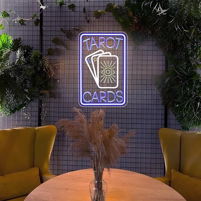 Neon Sign - HSJNJKFU Neon Signs for Wall Decor, LED Light Sign with Engraved Design, Bar Beer Signs for Man Cave, Party, Game Room Halloween Decor - USB Powered
