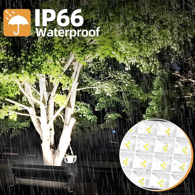 180W LED Shop Lights with 10FT Cord, Swtich, Aluminum 20000LM Ultra-Bright Garage Light, 5000K Daylight, IP66 Waterproof Bay Lighting for Garage, Workshop, Warehouse, Outdoor (1 Pack)