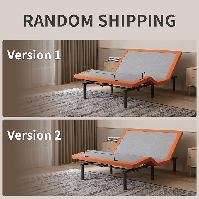 ESHINE Adjustable Bed Frame - Electric Bed Base with Massage, 3000 Series | Wireless Remote, Ergonomic Foot&Head Incline, Zero Gravity, Dual USB Ports, Under Bed Light, Twin XL