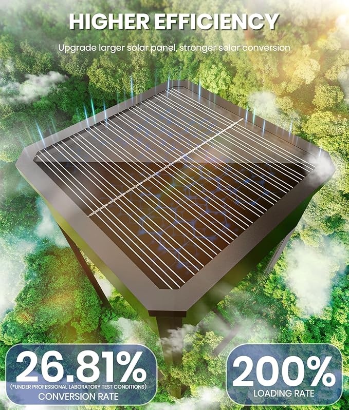 NEWMESSI Solar Pathway Lights Outdoor, 4 Pack Garden Lights IP65 Waterproof, Bright Solar Powered for Outside Yard Path Lawn Walkway Driveway Lighting Landscape Decor (Warm White)