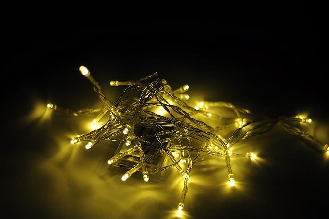 Karlling Battery Operated Warm White 40 LED Fairy Light String Xmas Party Decoration