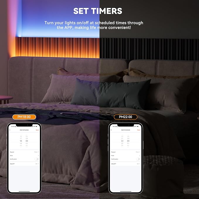 PAUTIX WiFi 5-in-1 LED Controller Dimmable for Monochrome CCT RGB RGBW RGBCCT LED Strip Lights Compatible with Tuya APP/Smart Life/Alexa/Google Home/Siri,DC12-24V Lights Controller(Without Battery)