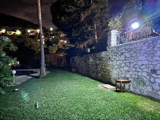 Solar Outdoor Lights, Motion Sensor with Dual Sensors Waterproof | Solar Flood Lights 270°Wide Angle for Outside with 3 Modes