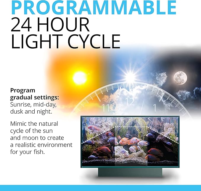 Fluval Plant 3.0 LED Planted Aquarium Lighting, 32 Watts, 24-34 Inches