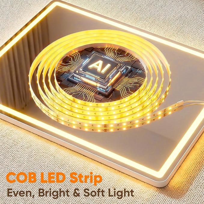 Antok Vanity Mirror with Lights, 24"X20" Lighted Makeup Mirror, Smart Touch, 3 Color Modes and Brightness Adjustable, LED Vanity Mirror with Detachable 10X Magnification, 360° Rotation for Makeup Desk