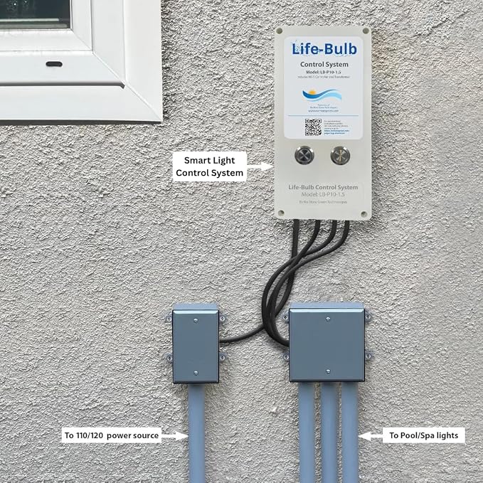 Smart Control System | Controls 1.5 Inch, 6 Inch, and 10 Inch 12V Lights (Sold Separately) | Works Phone App - iOS or Android | Lifetime Replacement Warranty