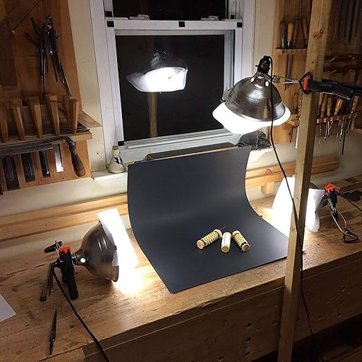 Simple Deluxe Clamp Lamp Light Socket with 8.5 Inch Aluminum Reflector, Suit for Max 150 Watt Lamp (No Bulb Included) with 18/2-Gauge 6 Feet Cord, Silver, 6 Pack