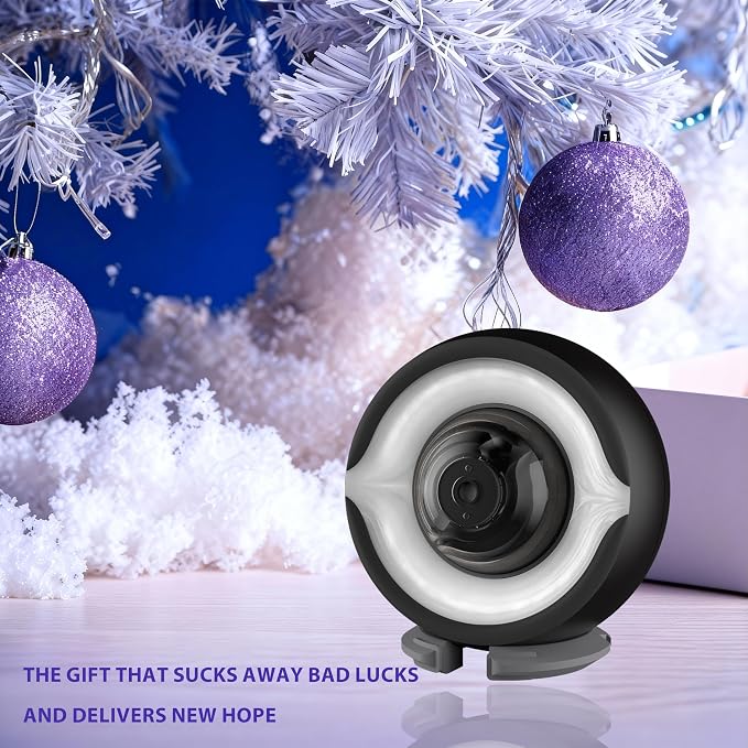 Black Hole Projector Scientifically Sculpted by Led Light, Interstellar Galaxy Star Projector with Cosmic Eye Night Light Lamp for Bedroom Decor, Science Education, and Astronomy Art Gifts