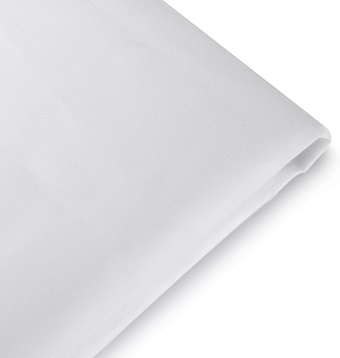 Neewer 1 Yard x 60 Inch/0.9M x 1.5M Polyester White Seamless Diffusion Fabric for Photography Softbox,Light Tent and Lighting Light Modifier