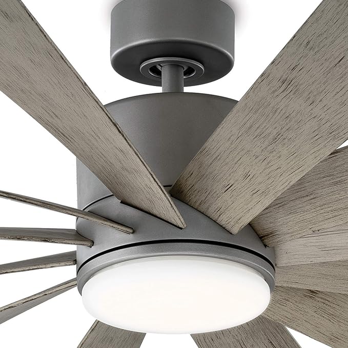 Modern Forms Fans FR-W1815-80L27GHWG Transitional 80``Ceiling Fan from Windflower collection in Bronze/Dark finish,