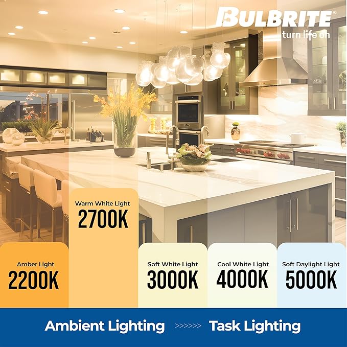 Bulbrite 776947 LED Filament T9 Light Bulb, 3W 2700k Warm White, Dimmable, E26 Base, Energy-Efficient 25W Equivalent