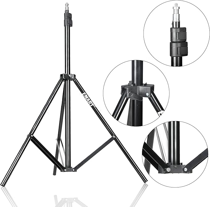 EMART Photography Umbrella Lighting Kit, 200W 5500K Photo Portrait Continuous Reflector Lights for Camera Video Studio Shooting Daylight (1 Pack)