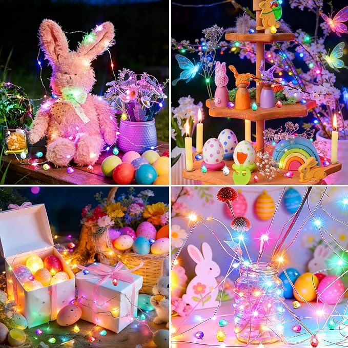 ZGWJ 50PCs Colorful Balloon Lights Mini, Battery Powered, Long Standby Time Waterproof Tiny Led Round Flash Light for Paper Lantern Balloon Party Easter Eggs Wedding Christmas Halloween Decorations