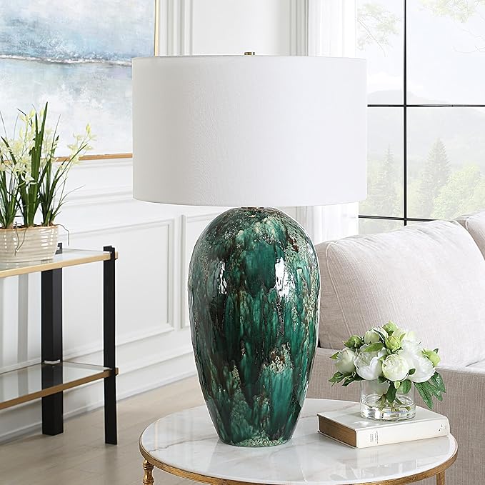 Uttermost 30494 Ceralene - 1 Light Table Lamp-33.25 Inches Tall and 20 Inches Wide