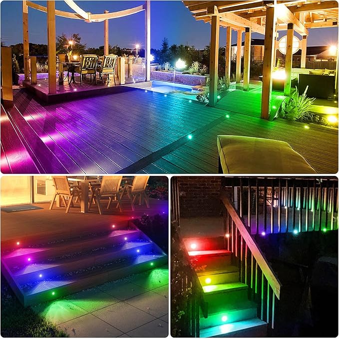 Pack of 5, FVTLED 1m 3.28ft 4Pin Extension Cable Wire with Male and Female Connectors at Both Ends Only for FVTLED RGB/RGB Multi-Color LED Deck Light
