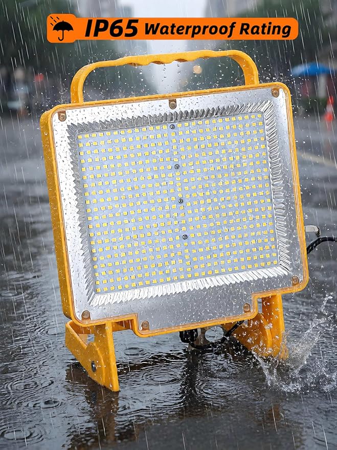 2-Pack 100W LED Work Light with No Burn Risk,5000K Daylight 12,000LM