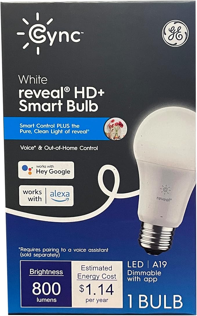 GE Lighting 93130121 GE 9.5W A19 Smart Bulb - Quantity 1