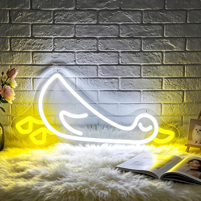 Neon Sign, Duck Neon Signs for Wall Decor LED Signs Neon Light | Duck Neon Sign for Bedroom, Kids Room, Gaming Room, Man Cave, Party, Bar, Home Decor, Boys Gift, Dimmable, USB Powered