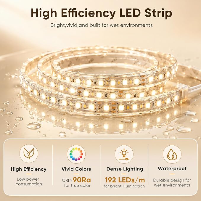 Antok 24x36 LED Bathroom Mirror with Lights, Backlit + Front Lit Vanity Mirror with CRI>90, Dimmable Anti-Fog Smart Mirror with Memory Function, 3 Color Temperatures, Shatterproof Tempered Glass, ETL