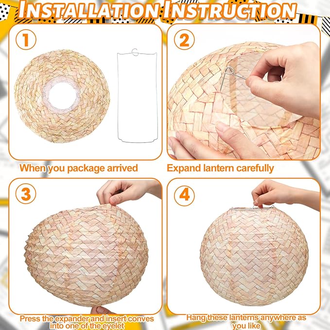 12 Pcs 10 Inch Hanging Paper Lanterns Party Decorations Pastel Classroom Decor for Birthday Back to School Party Decoration for Classrooms Wedding Birthday Ceilings(Vintage Color,Linen)