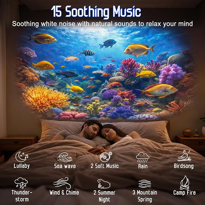 Upgraded Planetarium Projector with White Noise & Bluetooth Speaker, Astronaut Space Light Galaxy Projector for Bedroom, Ceiling Star Night Lights for Kid Adult Mood Lighting with Timer, Bedroom Decor