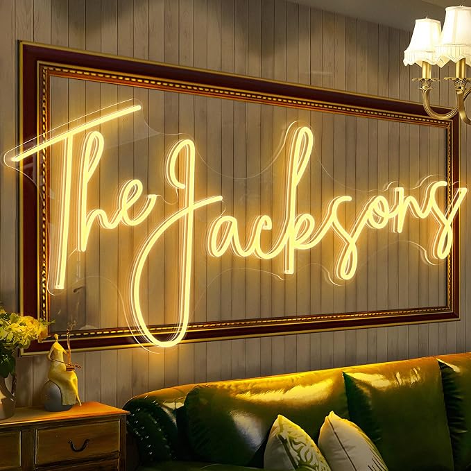 Wakklia Custom Neon Sign, Valentine's Day Custom LED Sign Personalized | Customizable for Wedding Events Prom, Custom Neon Signs for Wall Decor Valentine's Day Birthday Gifts Coffee Office Bar Gift